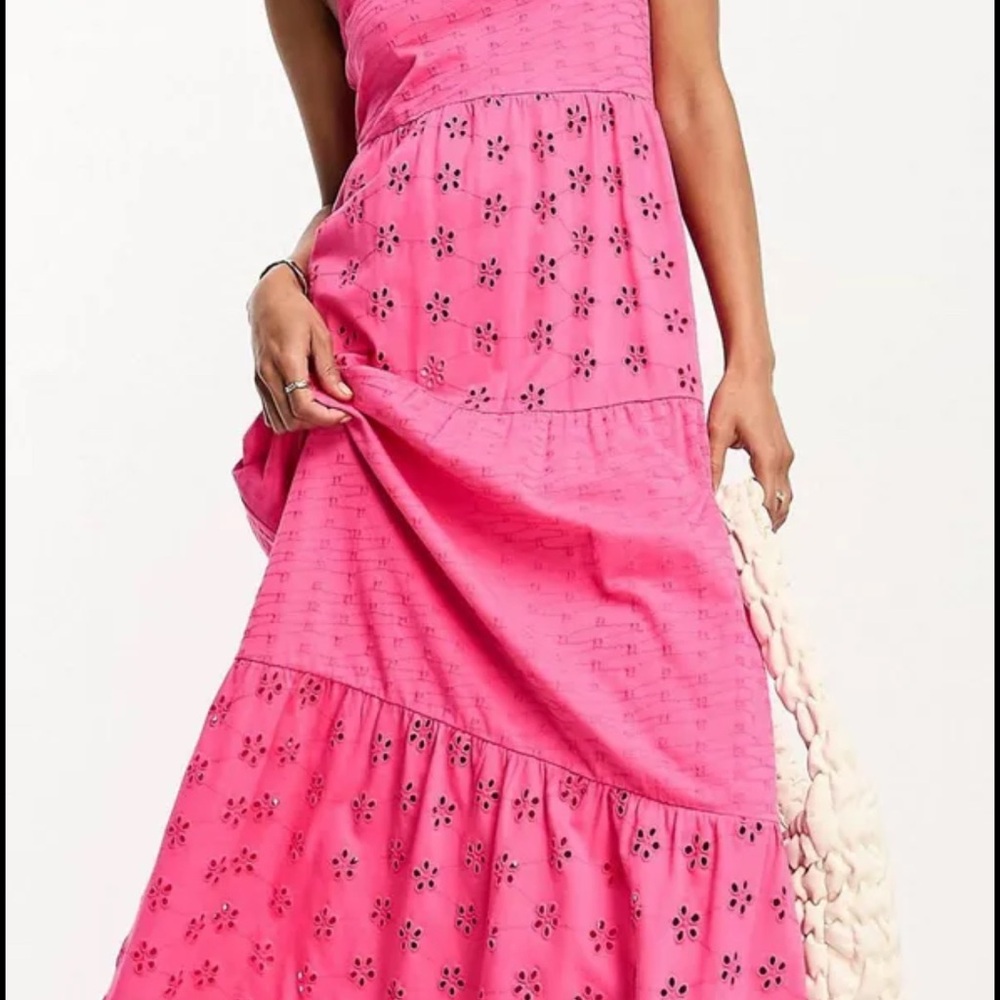 ASOS Pink Maxi Dress - Size 10, NEVER WORN